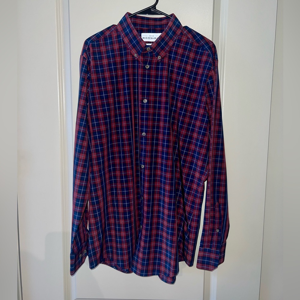 Mizzen+Main XL Trim Fit Leeward Button-Down